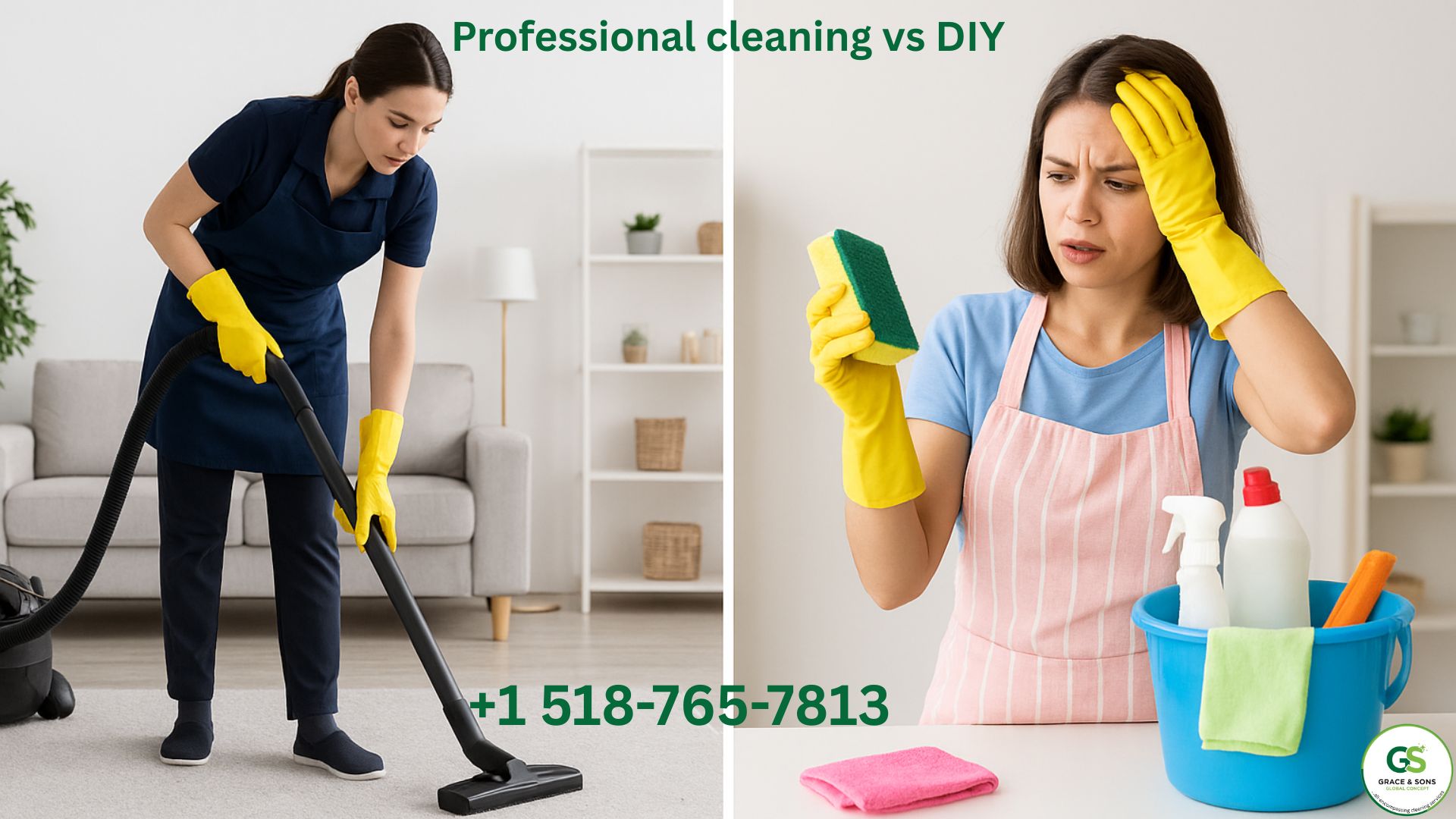 Professional cleaning vs DIY Why Grace and Sons Global Concept is the smarter choice Professional cleaning vs DIY: Why Grace and Sons Global Concept is the smarter choice